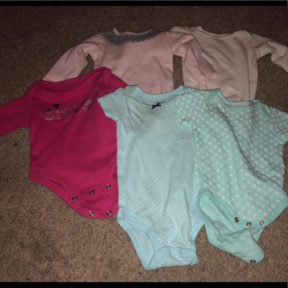 3-6 onesies.